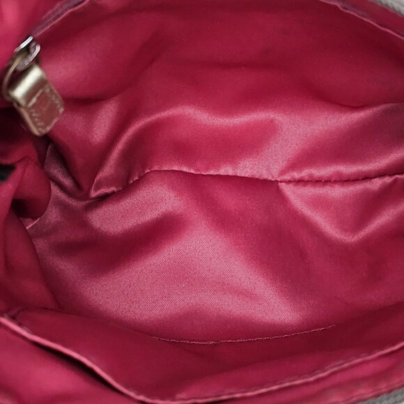 Coach Ashley Scarf Print Y2K Sateen Leather Trim Crossbody Shoulder Bag COA - Picture 4 of 15